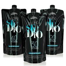 Peróxido Studio Blond Loreal, 1000 ml