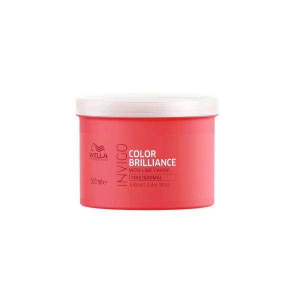 Mascarilla Color Brilliance Invigo Wella, 500 ml