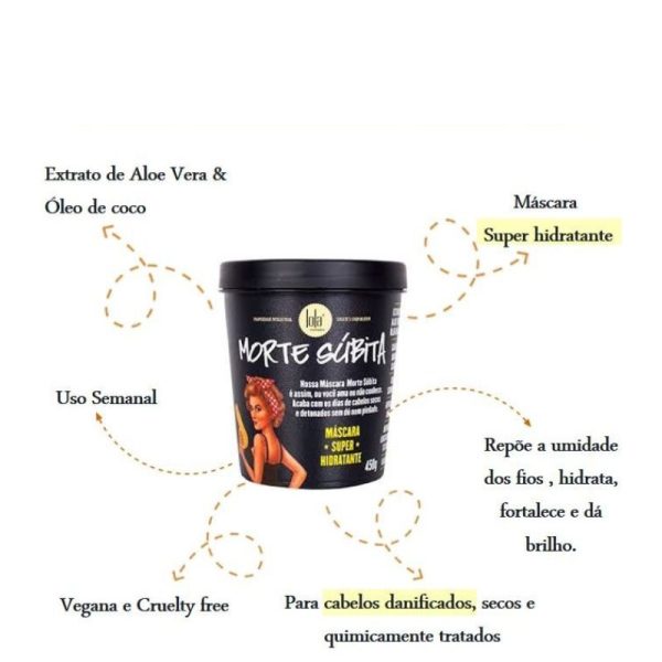 Mascarilla Super Hidratante Morte Subita, 450 grs - Image 2