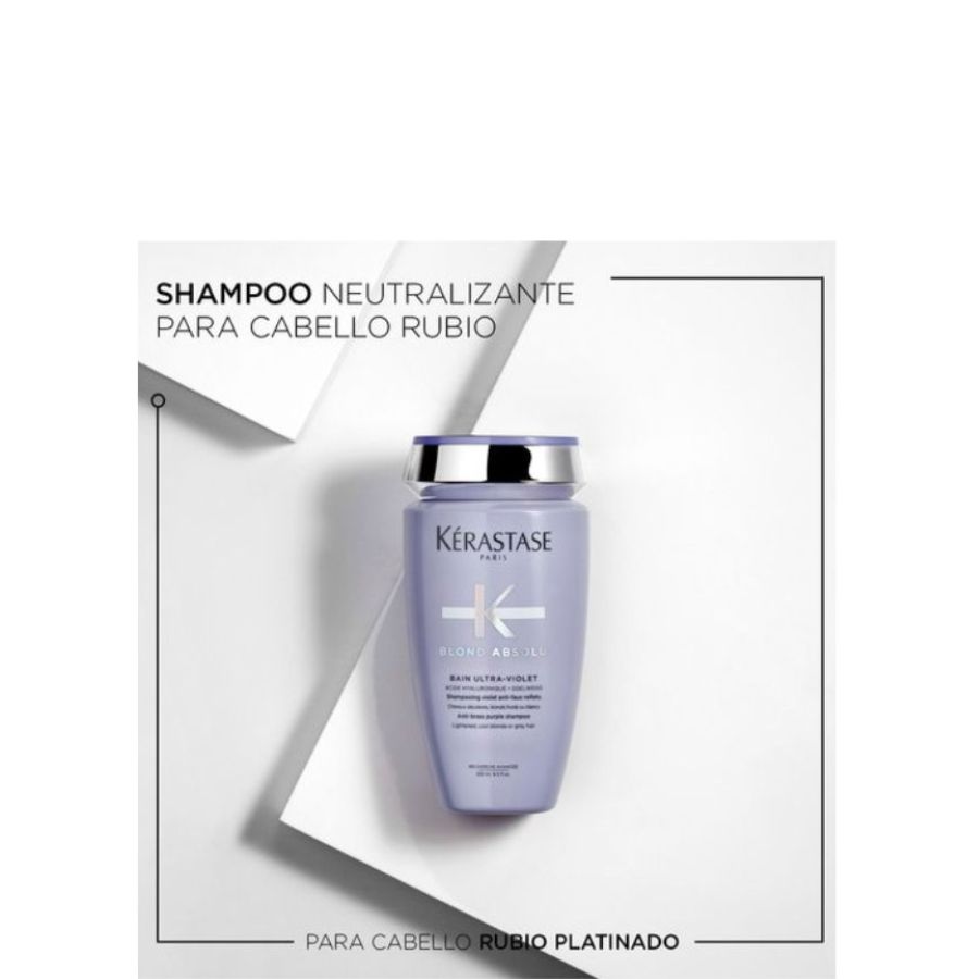 Shampoo Bain Ultra-Violet Blond Absolu Kerastase, 250 ml. - Image 2