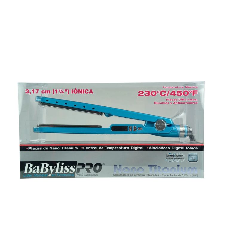 Babyliss Alaciadora Nano Titanium 1 1/4 pulgada BABNT2091TES