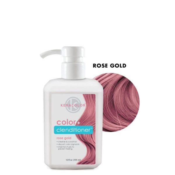 Acondicionador Depositador de Color Rose Gold Keracolor 355ml.